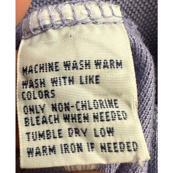 Polo by Ralph Lauren Lavender Purple Men's Short Sleeve Polo Shirt LOGO Sz Large - Picture 5 of 5